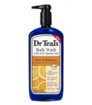 DR TEAL'S Glow & Radiance Body Wash with Vitamin C and Essential Oils 24oz